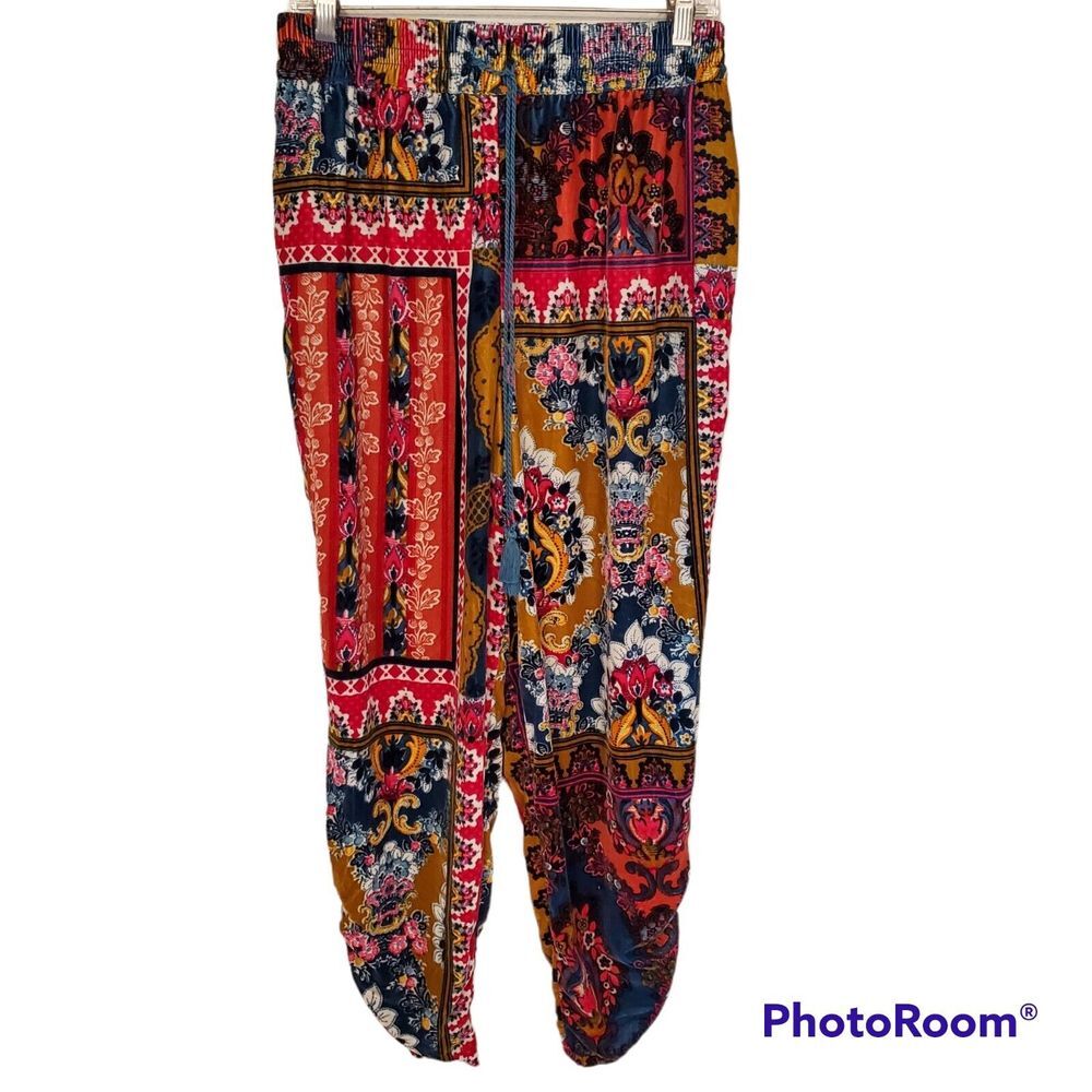Anthropologie Womens Zadie Solf Velvet‎ Lounge Sleep Pants Size Small